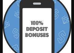 100% deposit bonus