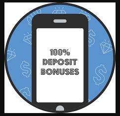 100% deposit bonus
